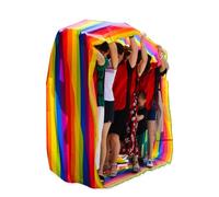 Team-building games, IEOWY Kids Teamwork Games Playing Run Mat, Adult Team Building Team Collaboration Game Rolling Running Pad, With Travel Bag(Adult 8M/26FT)