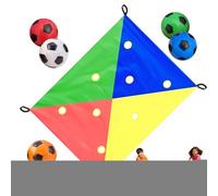 Team Building Games - Polyester 210x140cm | Teamwork Interactive Toy, Hole Trap Challenging Game For Kids, Travel, Camping, School, Family Night, Birthday Party, Classroom Engagement