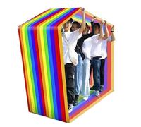 team-building props, IEOWY Field Day Teamwork Game Running Mat, Adult Office Work Game Playing Run Mat, Team Building Activity Ice Breaking Game(Adult 8M/26FT)