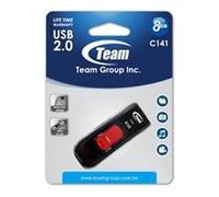 Team C141 8GB USB 2.0 Red USB Flash Drive