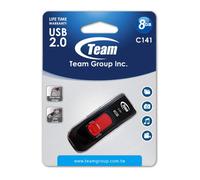 Team C141 8GB USB 2.0 Red USB Flash Drive