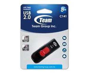 Team C141 8GB USB 2.0 Red USB Flash Drive