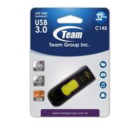 Team C145 32GB USB 3.0 Yellow USB Flash Drive