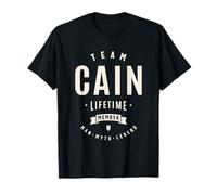Team Cain Lifetime Member Funny Name Cain T-Shirt