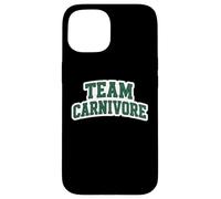 Team Carnivore Diet Fan Follower Meat Eater Paleo Lover Case for iPhone 15