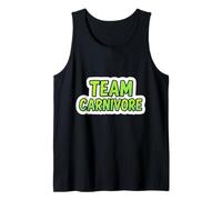 Team Carnivore Diet Fan Follower Meat Lover Paleo Keto Eater Tank Top