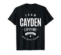 Team Cayden Lifetime Member Funny Name Cayden T-Shirt