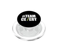 Team Celery Funny Vegetable Vegan Juicing Garden Humor Gift PopSockets PopGrip for MagSafe