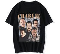 Team Charlie Swan T Shirt Billy Burke Graphic Printed Tshirts Men Cotton Short Sleeve Oversized Tee Shirt Vintage Clothing Black