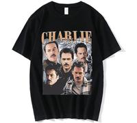 Team Charlie Swan T Shirt Billy Burke Graphic Printed Tshirts Men Women Cotton Short Sleeve Oversized Tee Shirt Vintage Clothing Black