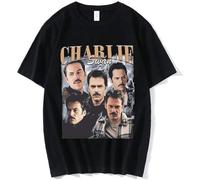 Team Charlie Swan T Shirt Billy Burke Graphic Printed Tshirts Men Women Cotton Short Sleeve Oversized Tee Shirt Vintage Clothing Black