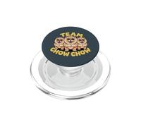 Team Chow Chow Cute Cartoon Pet Puppy Breed Puffy Lion Dog PopSockets PopGrip for MagSafe