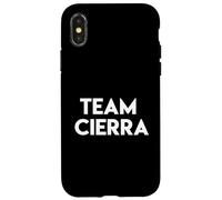 Team Cierra Funny Quote Island Love Television Show LI Humor Case for iPhone X/XS