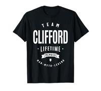 Team Clifford Lifetime Member Funny Name Clifford T-Shirt