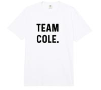 Team Cole - Name Comfort Colors Adult Heavyweight T-Shirt