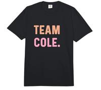 Team Cole - Name Comfort Colors Adult Heavyweight T-Shirt