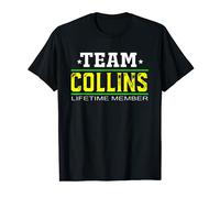 Team Collins Lifetime Member Surname Last Name Tree Reunion T-Shirt