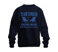 Team Conrad Cousins Beach We'll Always Have Summer I Turned Pretty Unisex Sweatshirt Pullover, navy, L