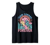 Team Conrad Forever Floral Retro Groovy Kids Tank Top