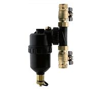 Team Controls Magnetic Boiler Filter 22mm Inline for Central Heating inc Full Bore Valves with Metal Handle - Team Supplies TCFILTER