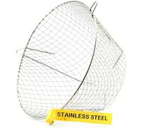 Team Controls Universal Circular Guard Basket Cage Cover Stainless Steel, 11" Dia x 6.5" D - Suitable for Boiler Flue Terminal Guard, CCTV Camera, Lighting etc