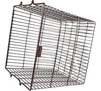 Team Controls Universal Plastic Coated Rectangular Guard Basket Cage Cover Brown 11''W x 11''L x 10.5''D - Suitable for Boiler Flue Terminal Guard, CCTV Camera, Lighting etc