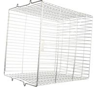 Team Controls Universal Rectangular Guard Basket Cage Cover ZINC Plated 18''W x 18''L x 8''D - Suitable for Boiler Flue Terminal Guard, CCTV Camera, Lighting etc