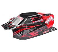 Team Corally Asuga XLR Polycarbonate RC Body Shell Red C-00180-857-R