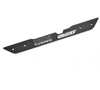 Team Corally Chassis Brace Center Lower Asuga XLR 3mm 7075 Aluminium Black C-00180-1125