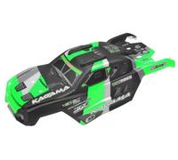 Team Corally Kagama 1/8 RC Truck Body Polycarbonate Green C-00180-981-3