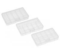 Team Corally Parts Storage Case Set 3 Medium Boxes 165x112x31mm C-90259