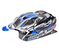 TEAM CORALLY POLYCARBONATE BODY SPARK XB6 BLUE CUT DECAL SHEET C-00180-1168-B