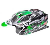 TEAM CORALLY POLYCARBONATE BODY SPARK XB6 GREEN CUT DECAL SHEET C-00180-1168-G