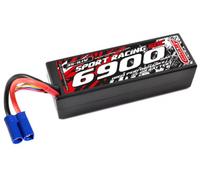 Team Corally Power Racing 3S 6900mAh 11.1V 60C LiPo Battery EC5 C-49136-EC5