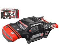 Team Corally Punisher 4 1/8 Polycarbonate RC Body Painted C-00180-1329-5