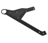 Team Corally Wheelie Bar Plate Aluminum 6061-T6 Hard Anodised Black C-00180-307