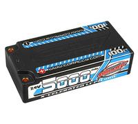 Corally Xcelerated 100c Lipo Battery 5000mah 7.4v Shorty 2S