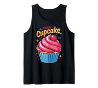Team Cupcake Sweet Lover Fun Baking Tank Top