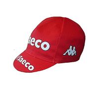 Team Cycling Cap - Retro Vintage Style - One Size - Made In Italy (Saeco)