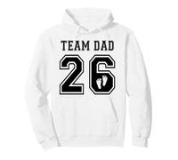 Team Dad 2026 Pregnancy IVF Reveal Baby Shower Adoption Pullover Hoodie