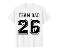 Team Dad 2026 Pregnancy IVF Reveal Baby Shower Adoption T-Shirt