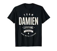 Team Damien Lifetime Member Funny Name Damien T-Shirt