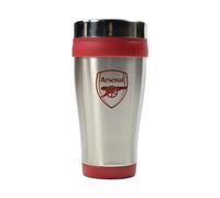 Team Direct Executive Handleless Metallic Travel Mug (Arsenal FC)