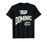 Team Dominic Lifetime Member Funny Name Dominic T-Shirt