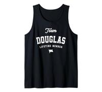 Team Douglas Lifetime Member Funny Name Douglas Tank Top
