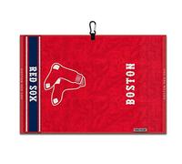 Team Effort Boston Red Sox Boston Red Sox Face/Club Jacquard Golf Towel