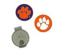 Team Effort Clemson Tigers Hat Clip & 2 Ball Markers