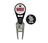 Team Effort Disney Mickey Mouse Golf CVX Ball Mark Repair Tool & 2 Ball Markers, Multi