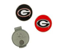 Team Effort Georgia Bulldogs Hat Clip & 2 Ball Markers