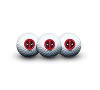 Team Effort Golf Ball Pack of 3 Marvel Deadpool